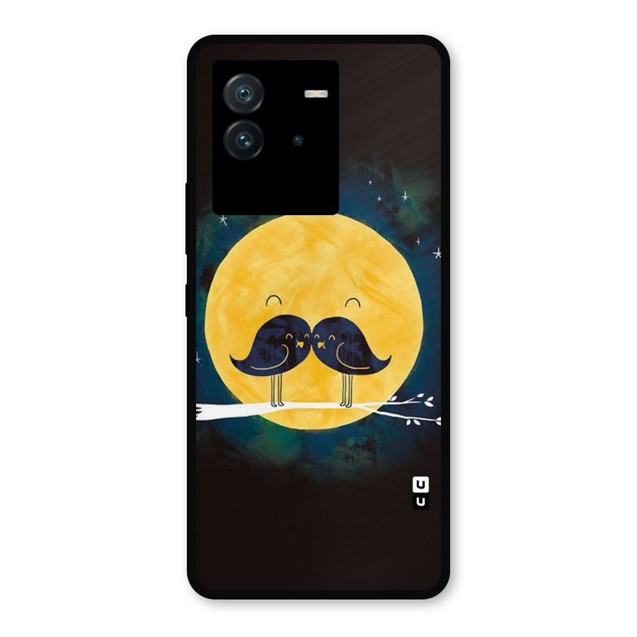 Bird Moustache Metal Back Case for iQOO Neo 6 5G