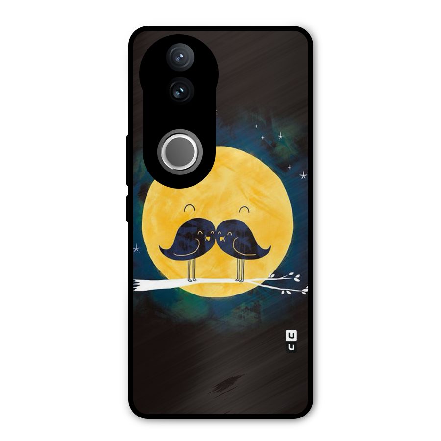 Bird Moustache Metal Back Case for iQOO Z10R