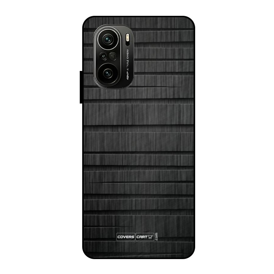 Black Abstract Metal Back Case for Mi 11X Pro