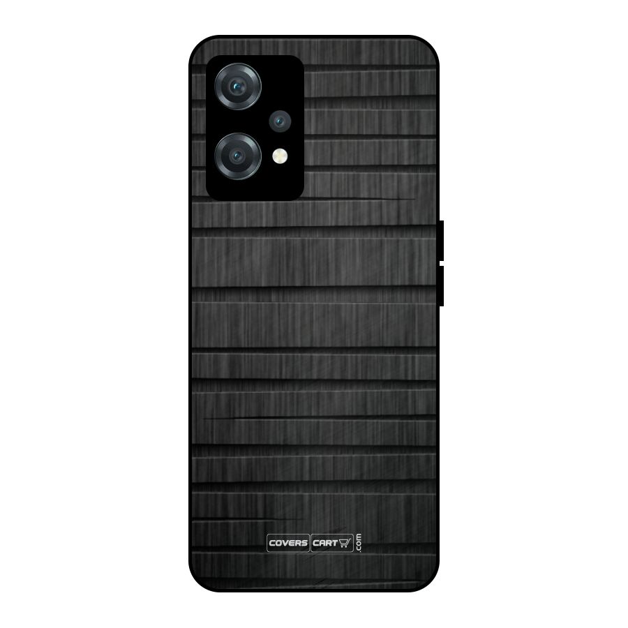Black Abstract Metal Back Case for OnePlus Nord CE 2 Lite 5G