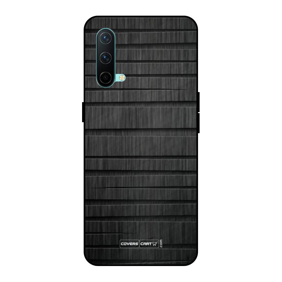 Black Abstract Metal Back Case for OnePlus Nord CE 5G