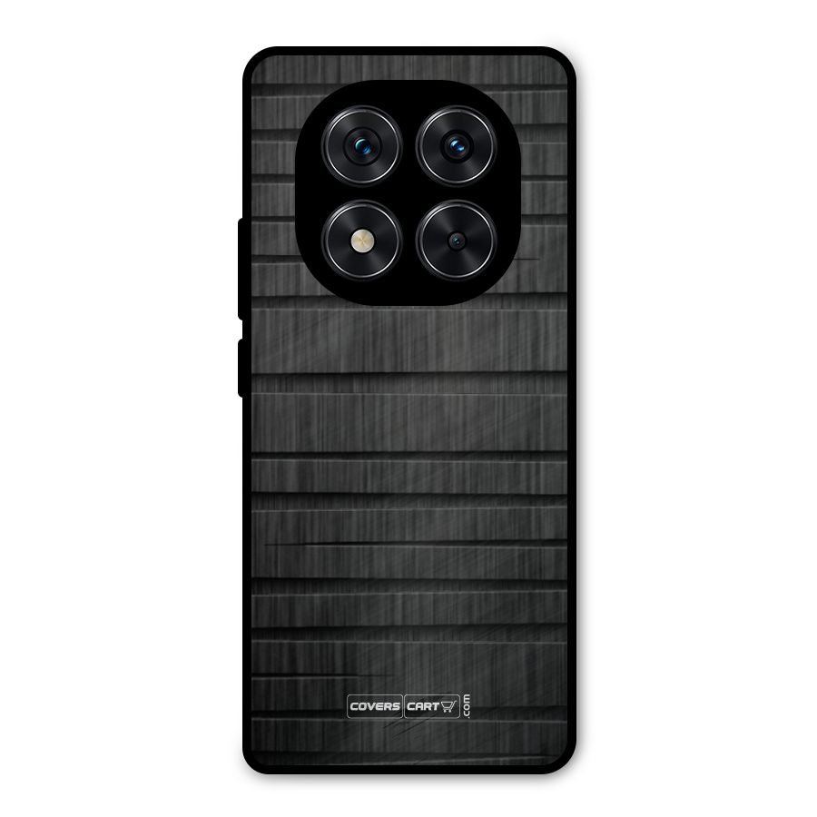 Black Abstract Metal Back Case for Poco X7