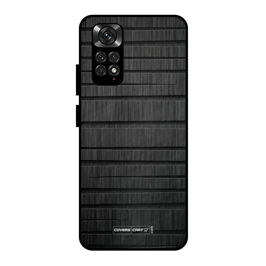 Black Abstract Metal Back Case for Redmi Note 11 Pro Plus 5G