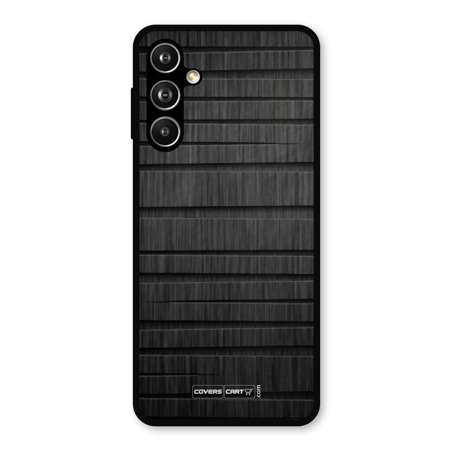 Black Abstract Metal Back Case for Samsung Galaxy M54
