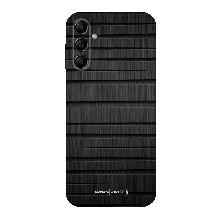 Black Abstract Original Polycarbonate Back Case for Galaxy A14 5G