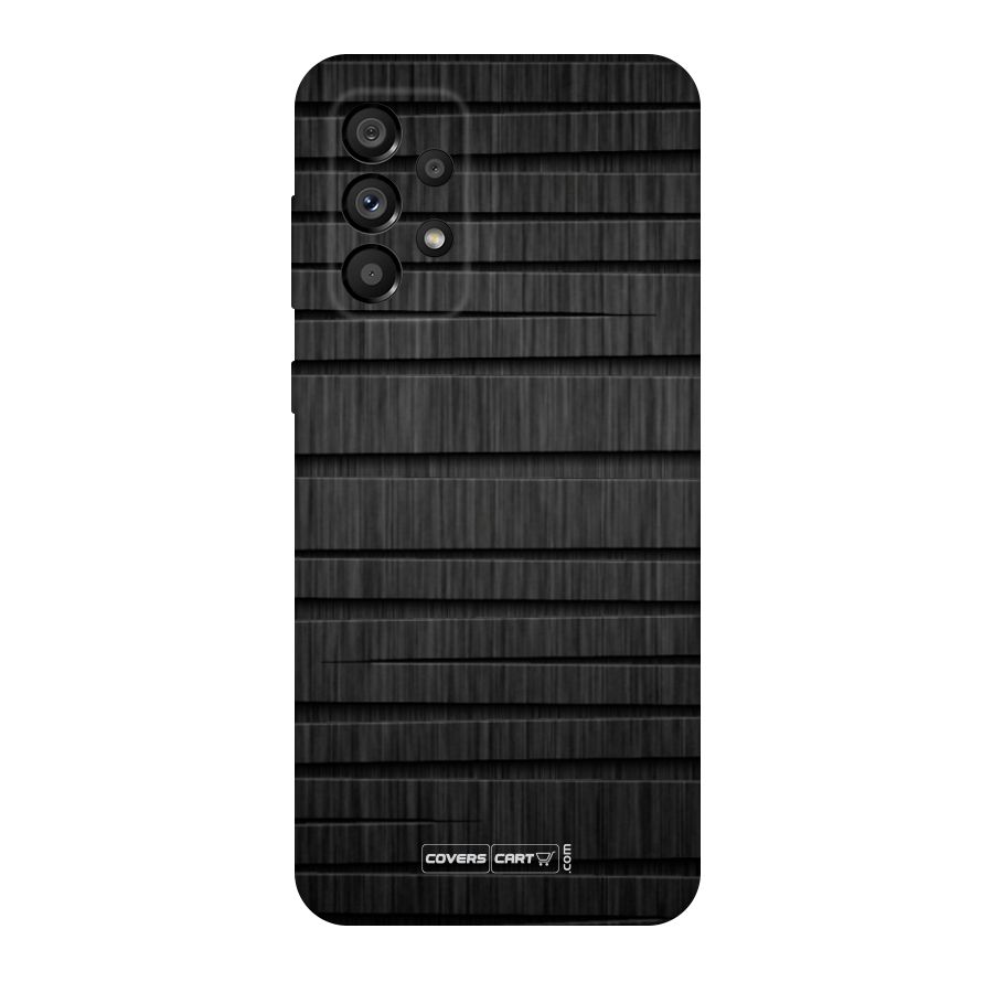 Black Abstract Original Polycarbonate Back Case for Galaxy A73 5G