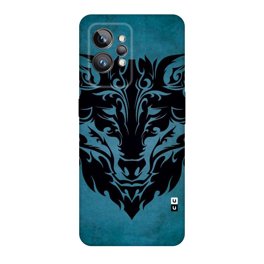 Black Artistic Wolf Original Polycarbonate Back Case for Realme GT2 Pro