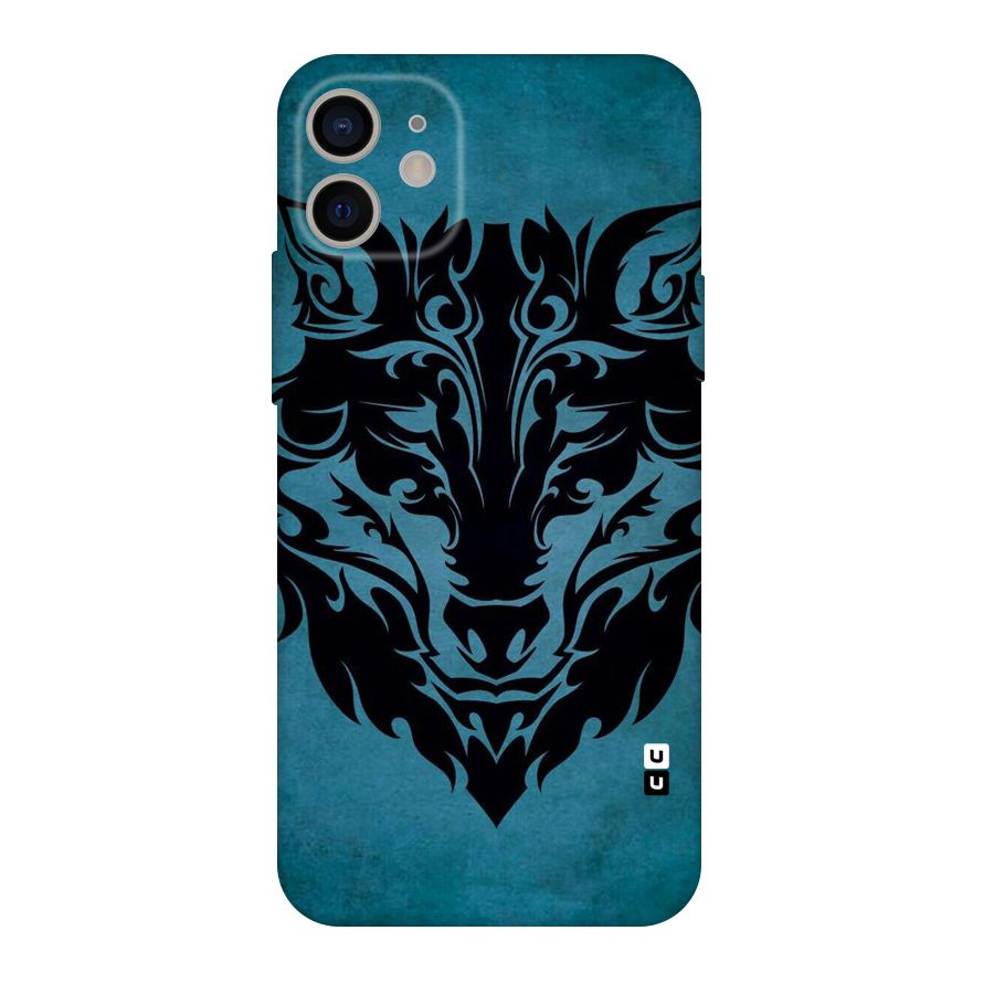 Black Artistic Wolf Original Polycarbonate Back Case for iPhone 11