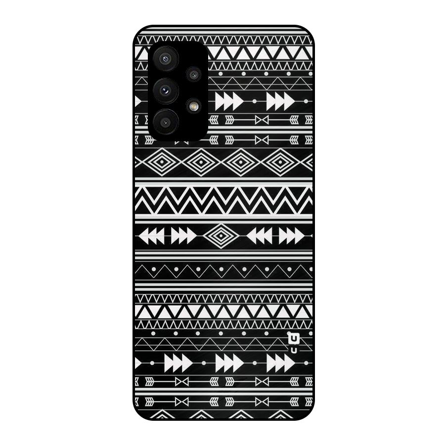 Black Aztec Creativity Metal Back Case for Galaxy A23