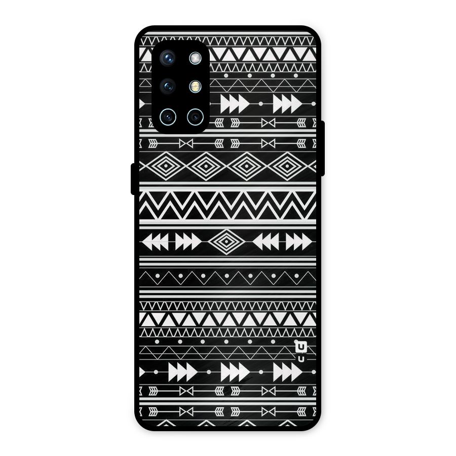 Black Aztec Creativity Metal Back Case for OnePlus 9R