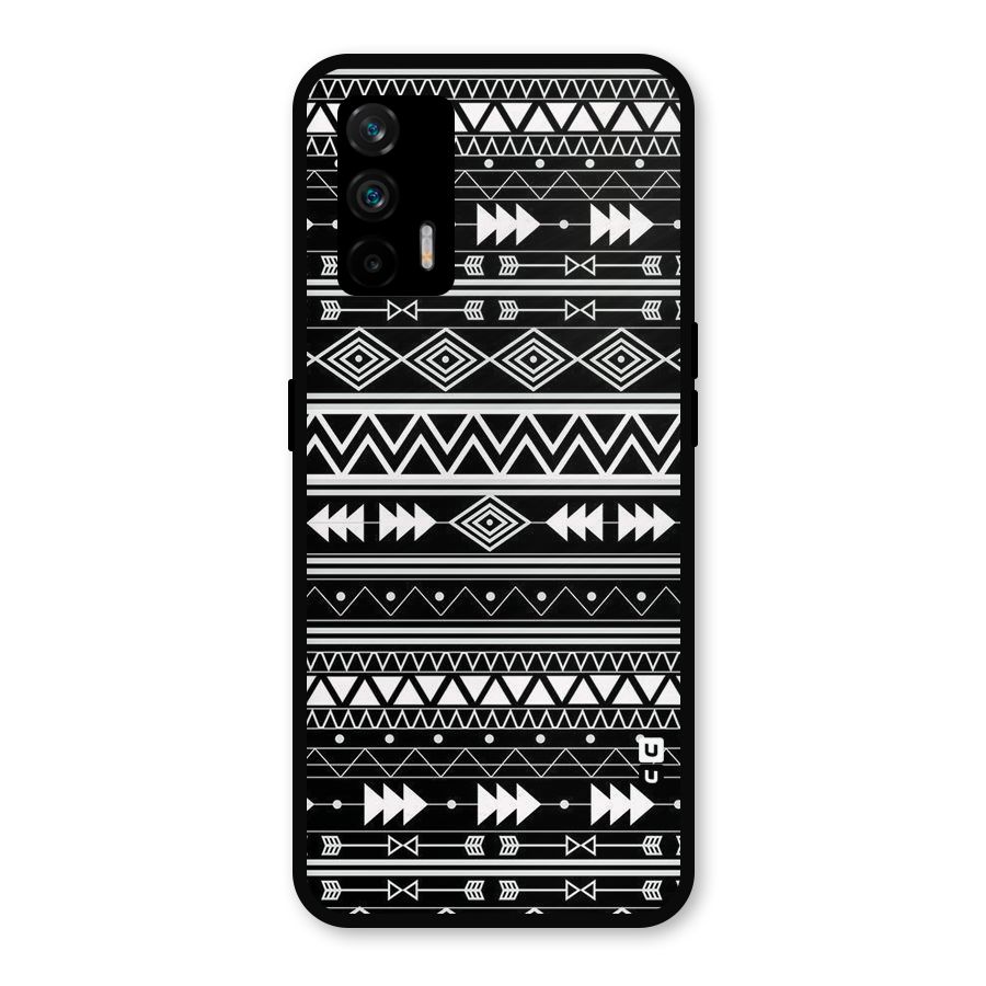Black Aztec Creativity Metal Back Case for Realme GT 5G