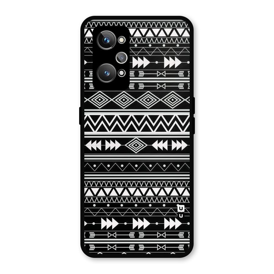Black Aztec Creativity Metal Back Case for Realme GT Neo2