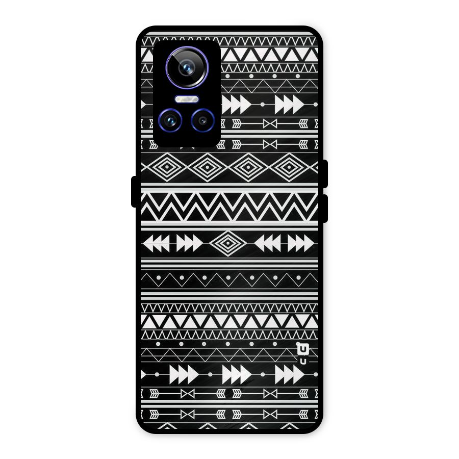Black Aztec Creativity Metal Back Case for Realme GT Neo 3