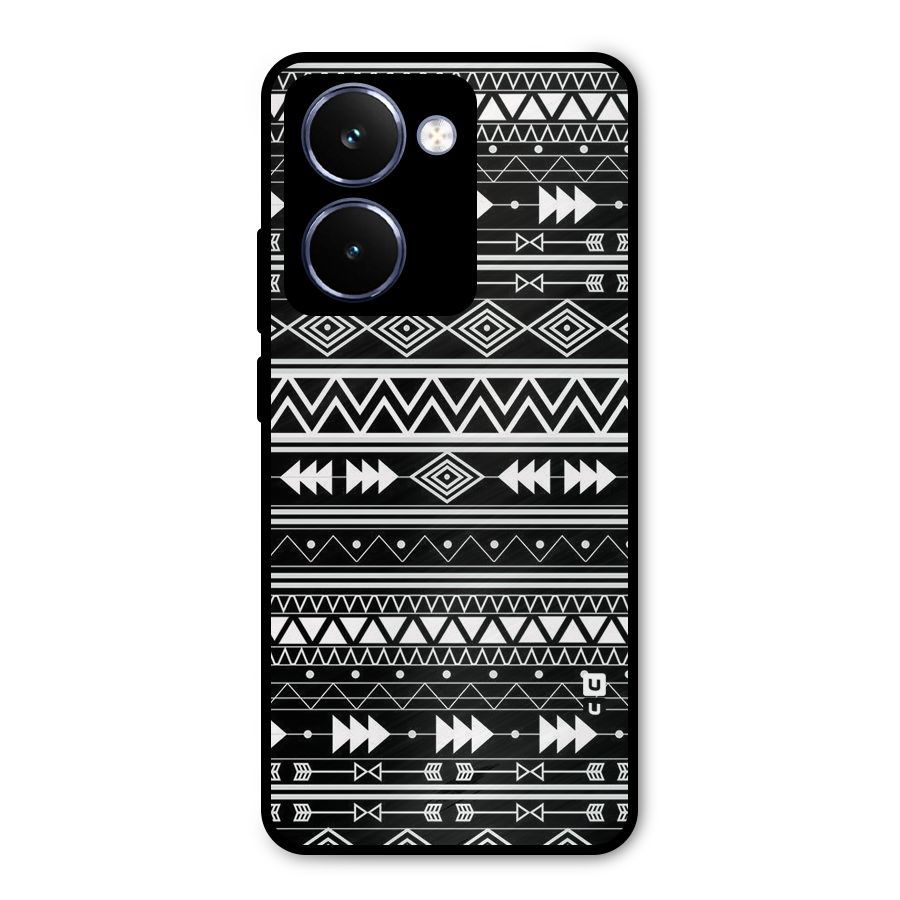 Black Aztec Creativity Metal Back Case for Realme P3 Ultra