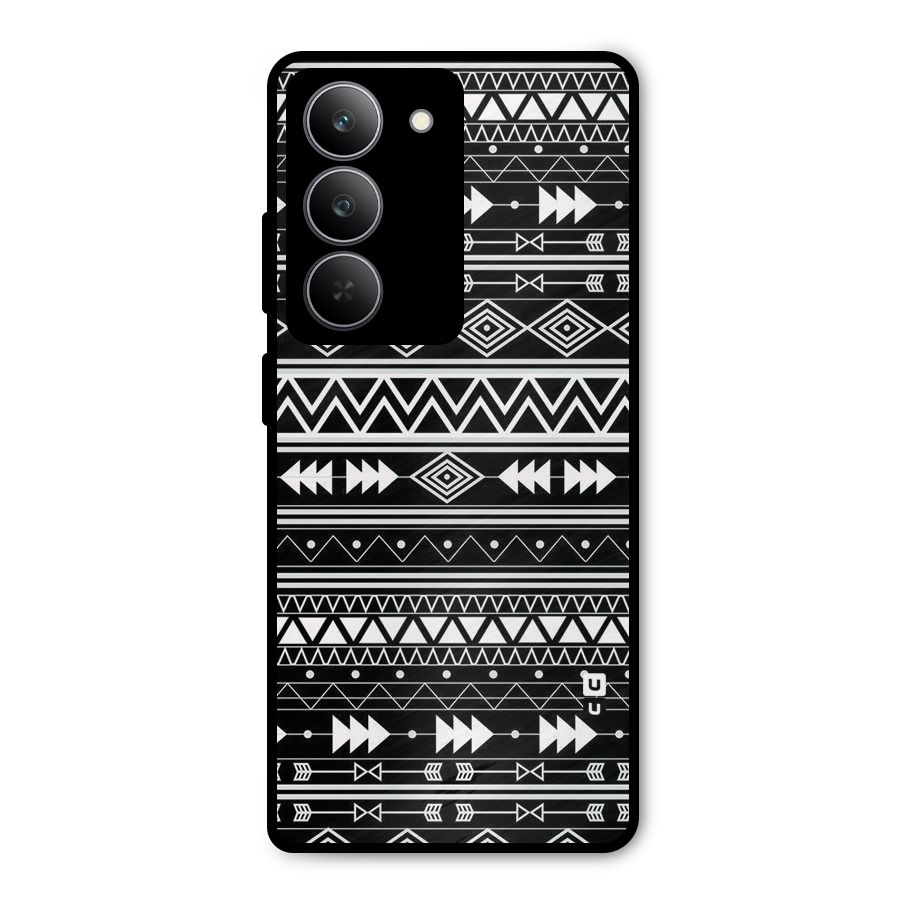 Black Aztec Creativity Metal Back Case for Realme P3x