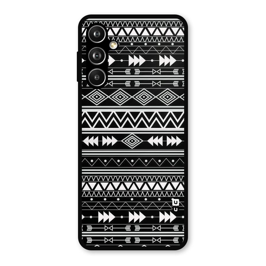 Black Aztec Creativity Metal Back Case for Samsung Galaxy M54
