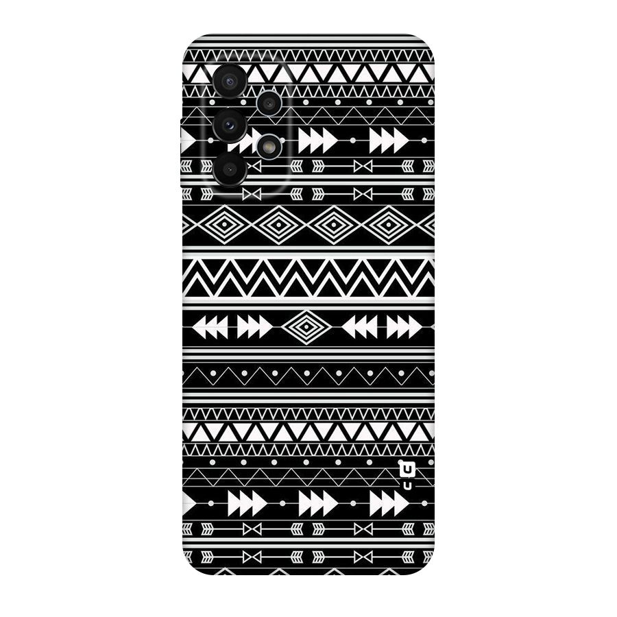 Black Aztec Creativity Original Polycarbonate Back Case for Galaxy A23