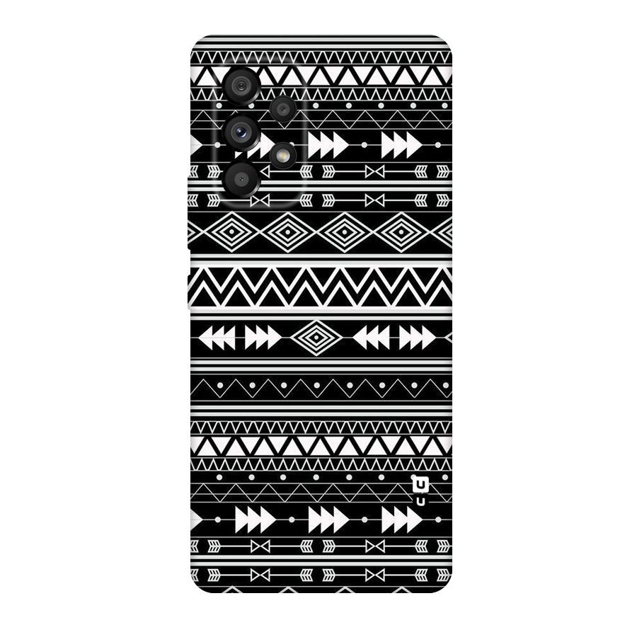 Black Aztec Creativity Original Polycarbonate Back Case for Galaxy A53 5G