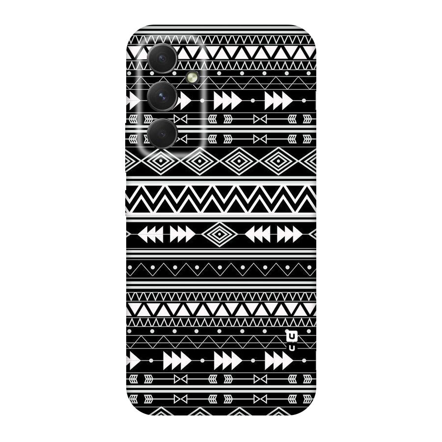 Black Aztec Creativity Original Polycarbonate Back Case for Galaxy A54