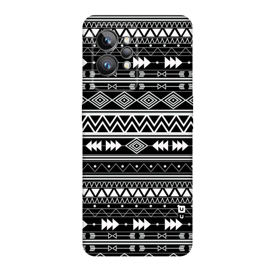 Black Aztec Creativity Original Polycarbonate Back Case for Realme GT2 Pro