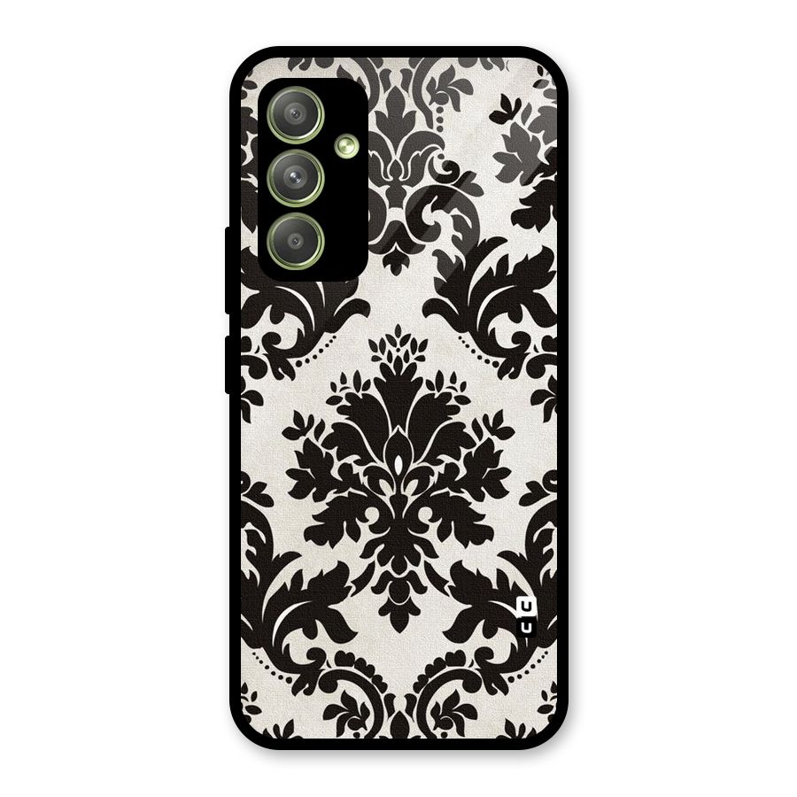 Black Beauty Glass Back Case for Galaxy A54