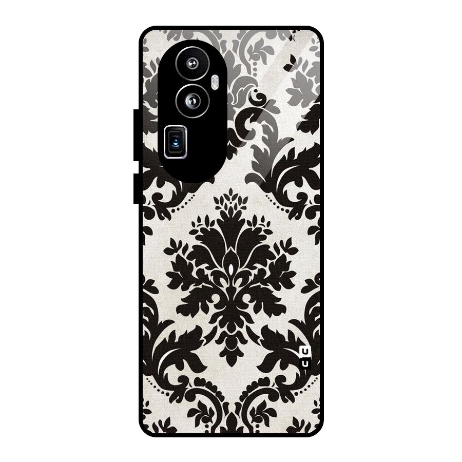 Black Beauty Glass Back Case for Oppo Reno10 Pro Plus