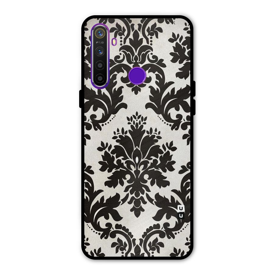 Black Beauty Glass Back Case for Realme 5s