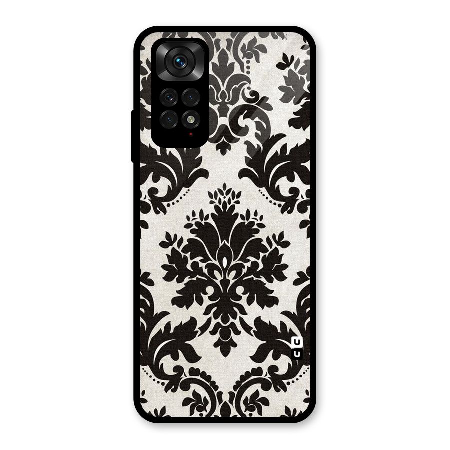 Black Beauty Glass Back Case for Redmi Note 11S