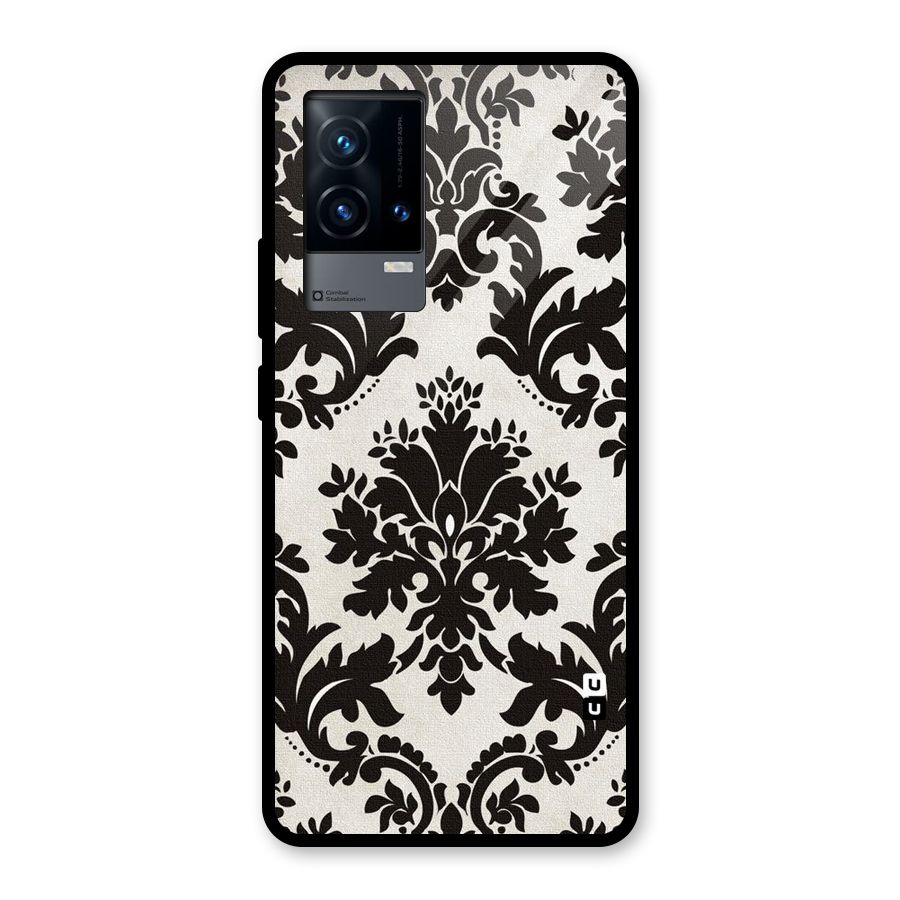 Black Beauty Glass Back Case for iQOO 9 5G