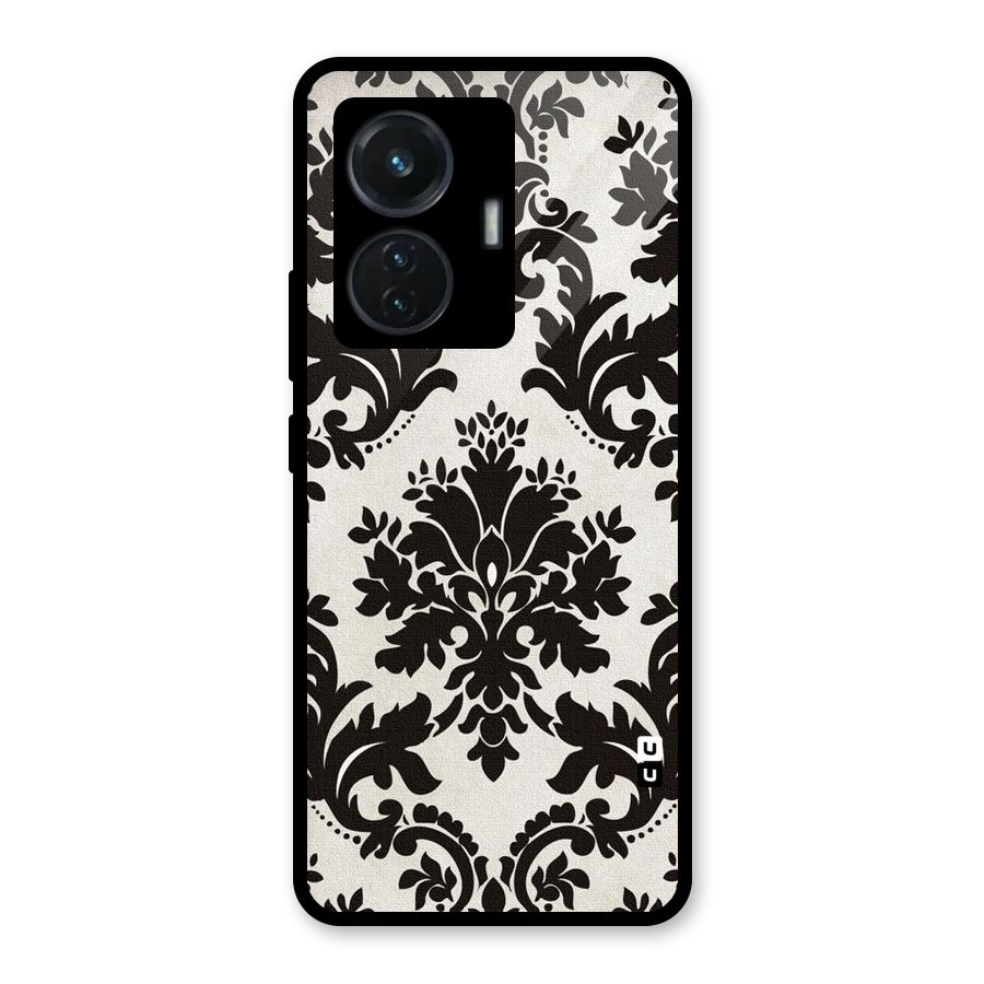 Black Beauty Glass Back Case for iQOO Z6 44W