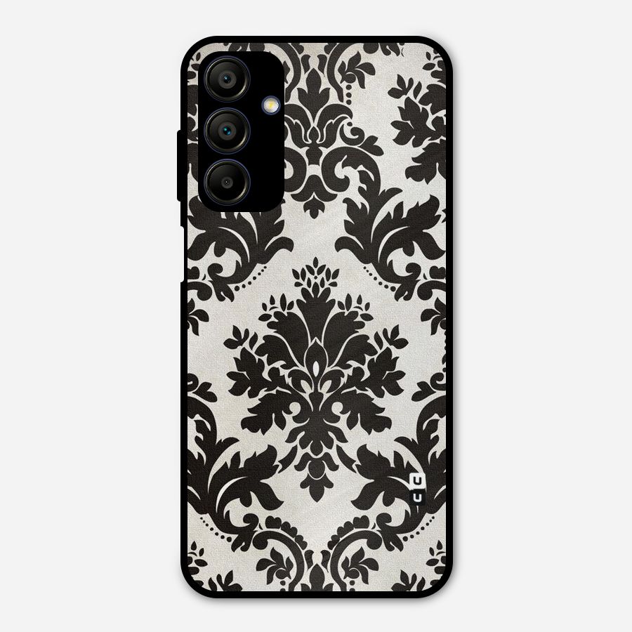 Black Beauty Metal Back Case for Galaxy A15 5G
