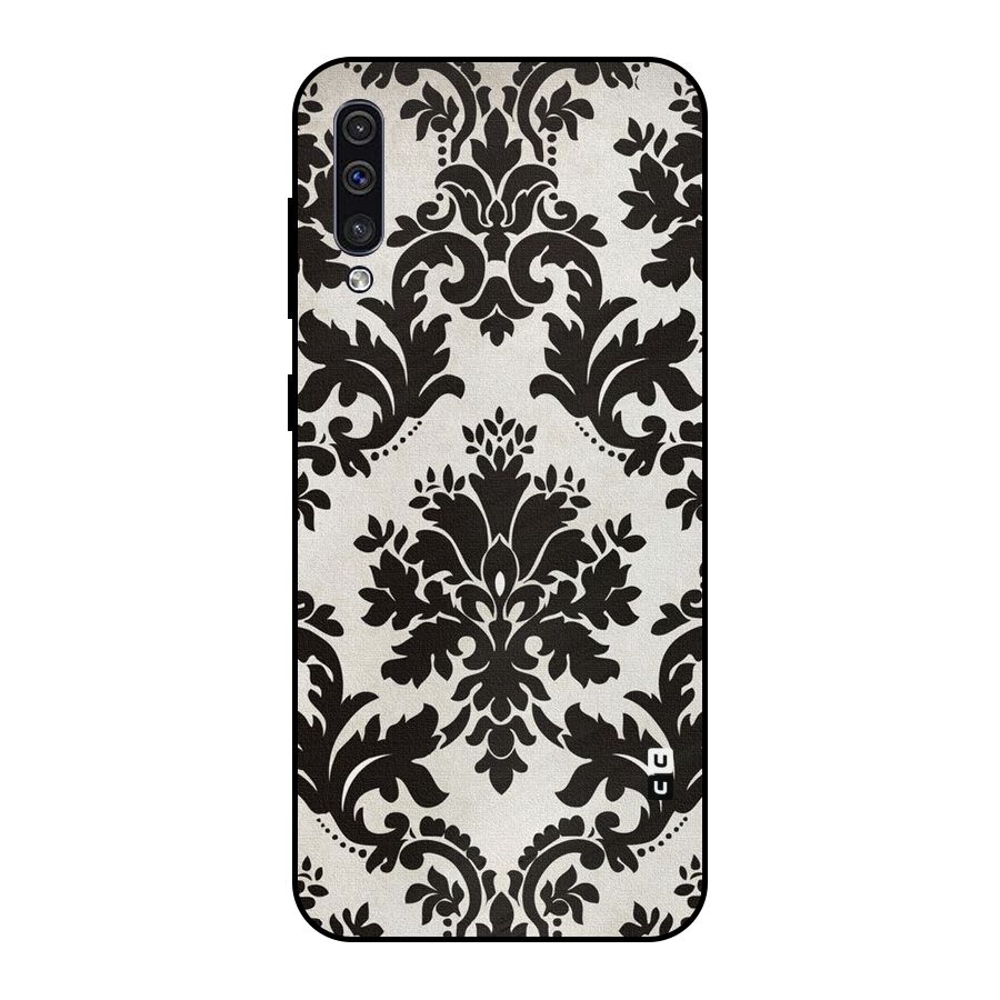 Black Beauty Metal Back Case for Galaxy A30s