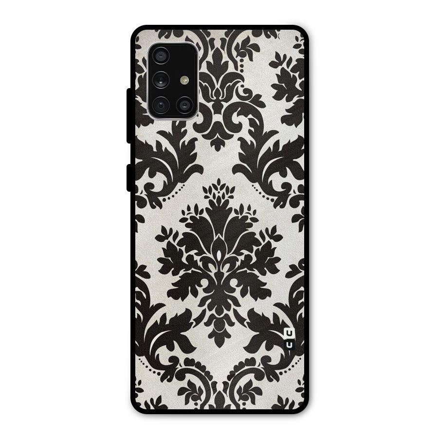 Black Beauty Metal Back Case for Galaxy A71