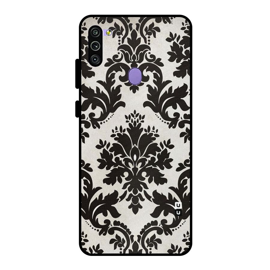 Black Beauty Metal Back Case for Galaxy M11