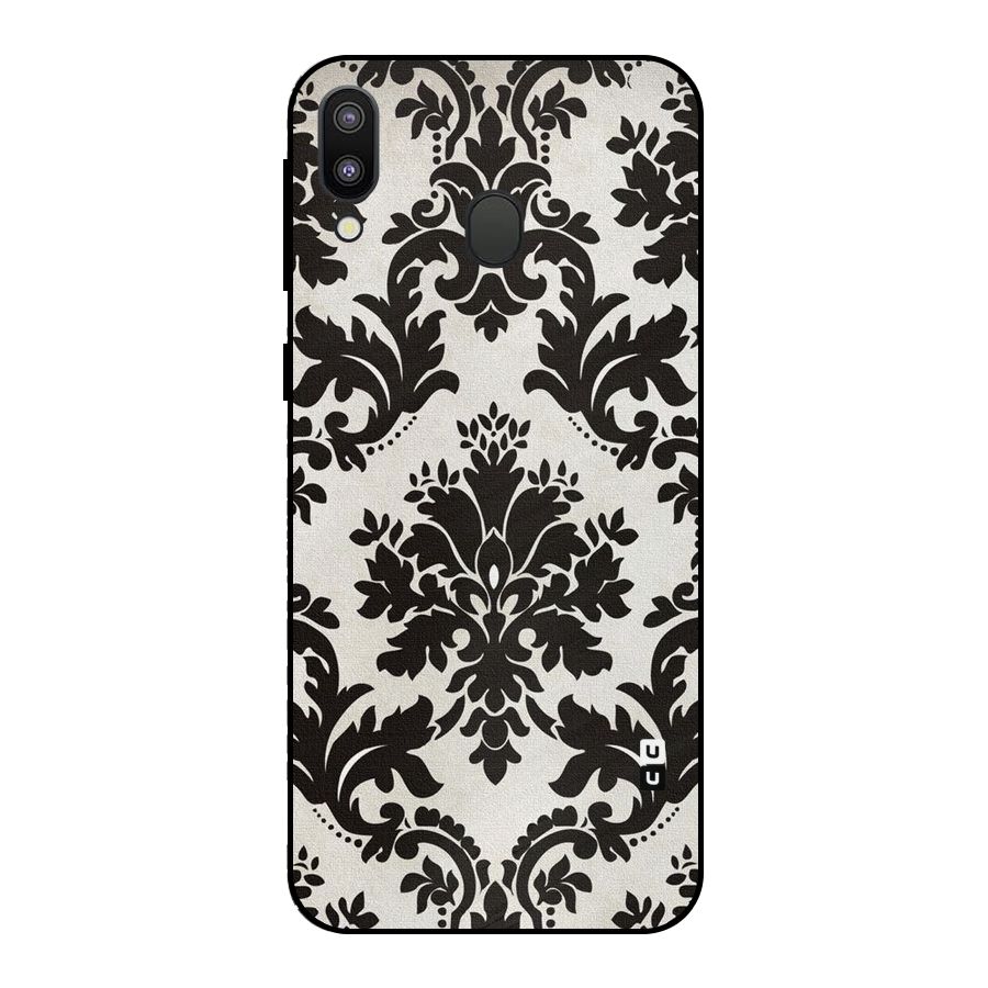 Black Beauty Metal Back Case for Galaxy M20