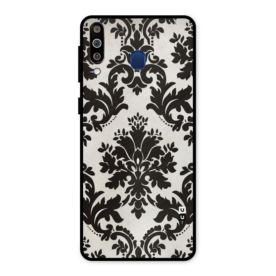 Black Beauty Metal Back Case for Galaxy M30
