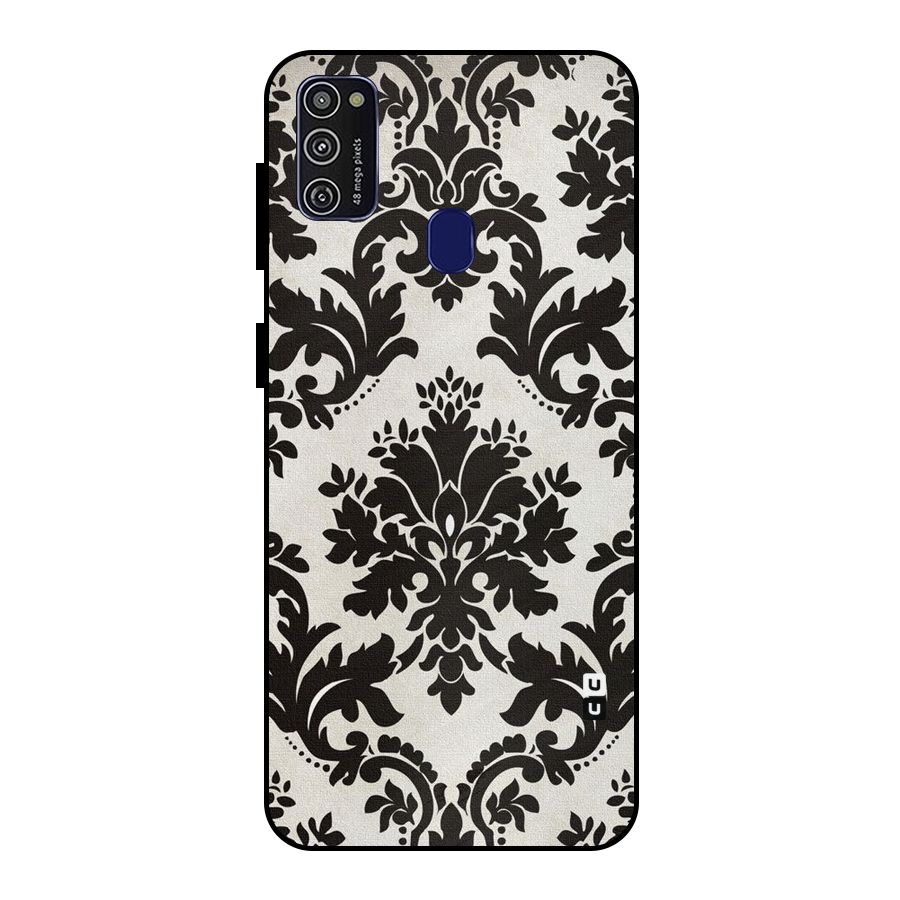 Black Beauty Metal Back Case for Galaxy M30s