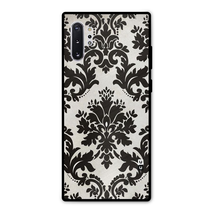 Black Beauty Metal Back Case for Galaxy Note 10 Plus