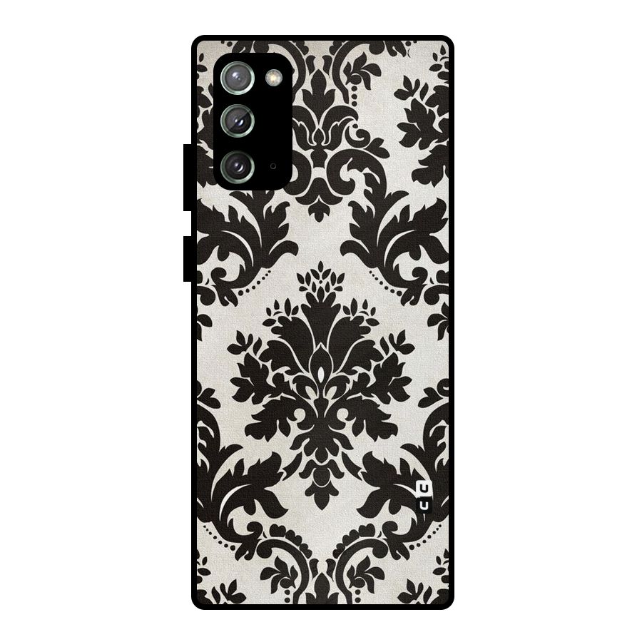 Black Beauty Metal Back Case for Galaxy Note 20