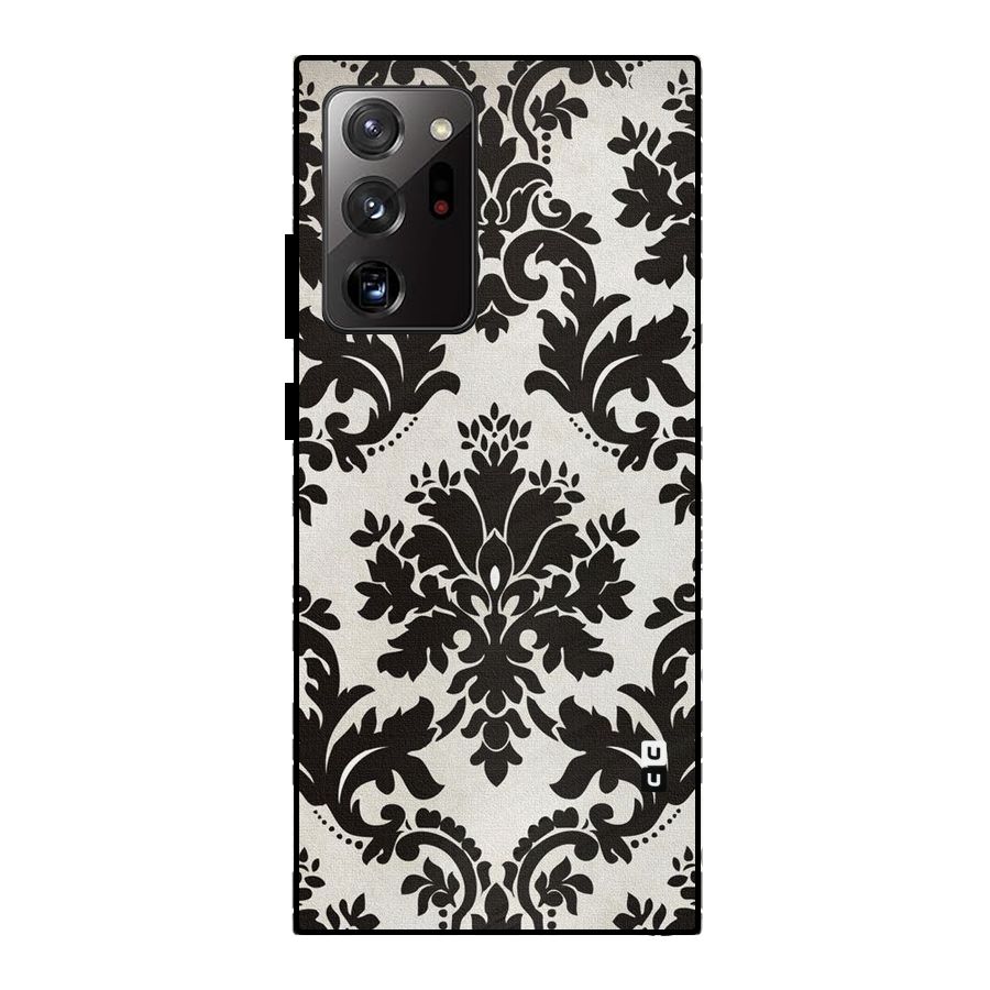 Black Beauty Metal Back Case for Galaxy Note 20 Ultra