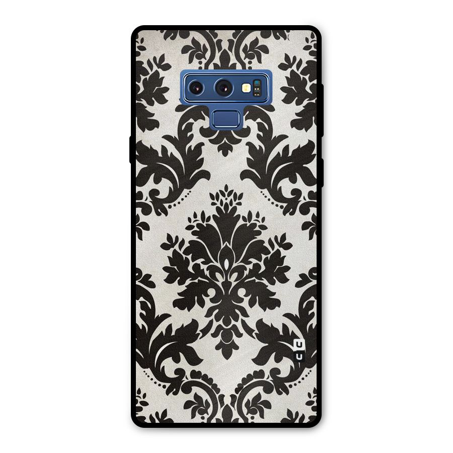Black Beauty Metal Back Case for Galaxy Note 9
