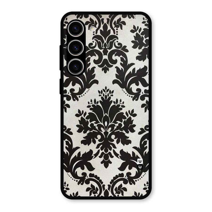 Black Beauty Metal Back Case for Galaxy S23 Plus