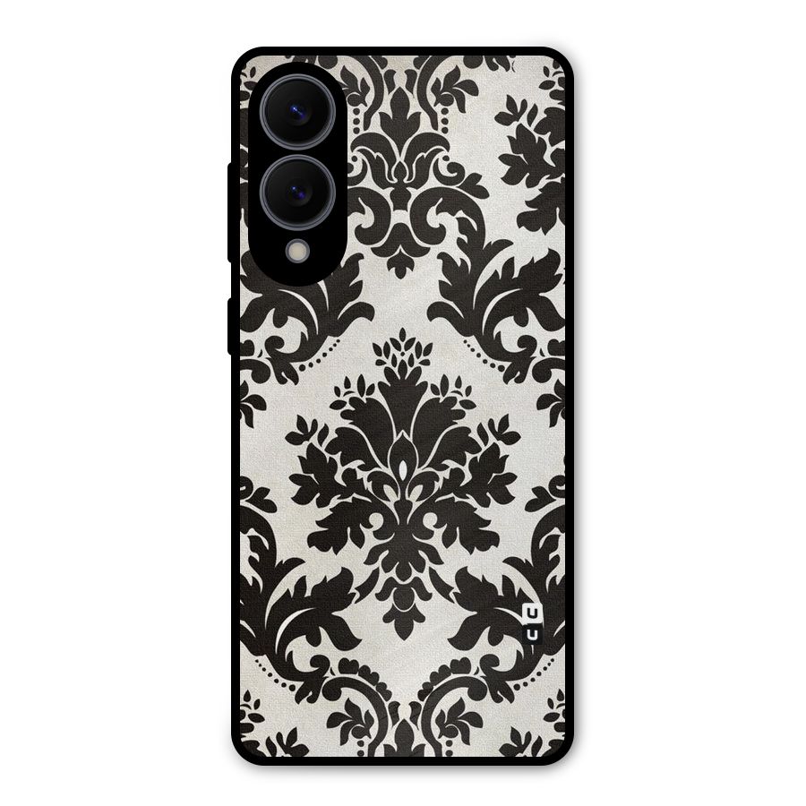 Black Beauty Metal Back Case for Galaxy S25 Edge