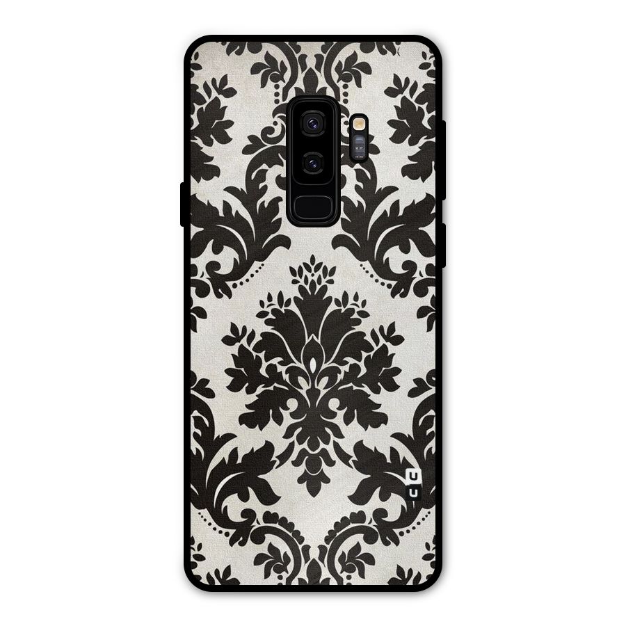 Black Beauty Metal Back Case for Galaxy S9 Plus