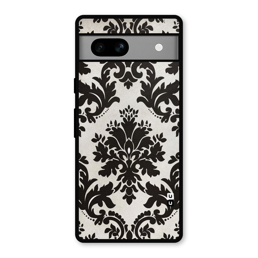Black Beauty Metal Back Case for Google Pixel 7a