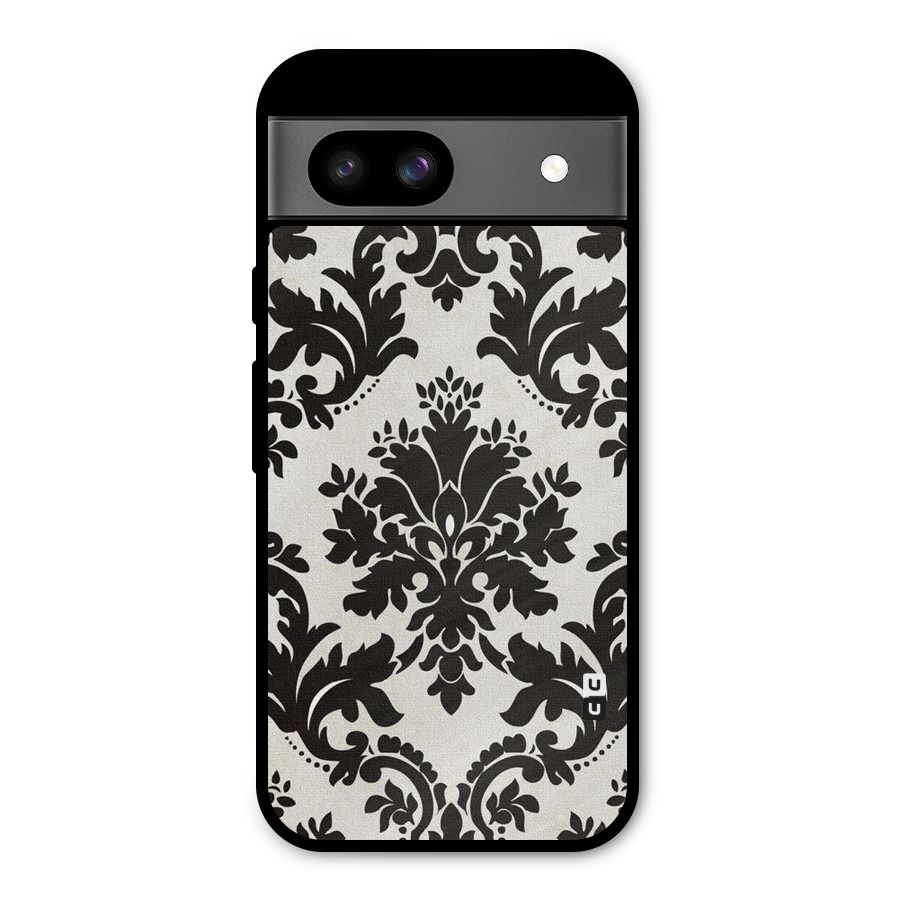 Black Beauty Metal Back Case for Google Pixel 8a