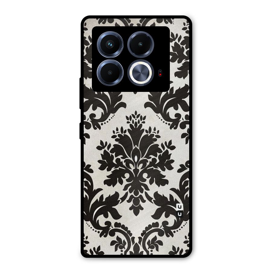 Black Beauty Metal Back Case for Infinix Note 40 5G
