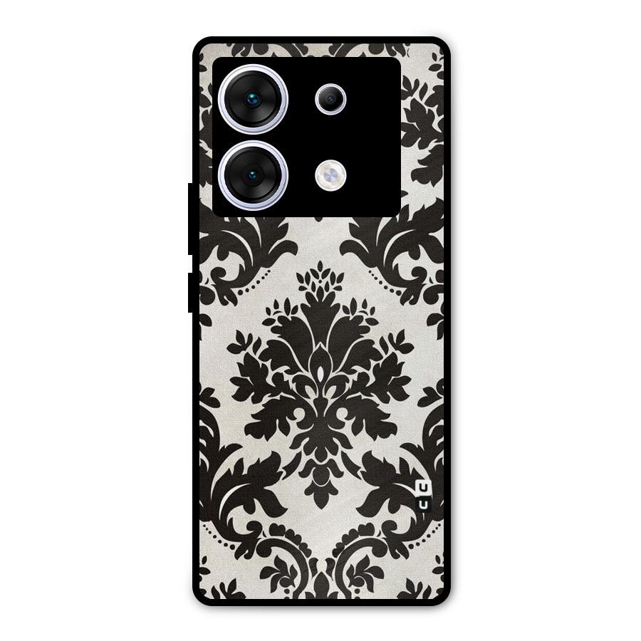 Black Beauty Metal Back Case for Infinix Zero 30 5G