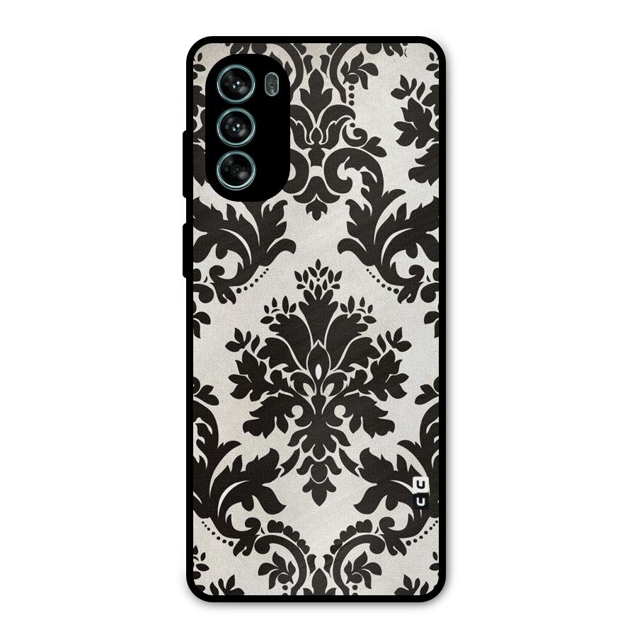 Black Beauty Metal Back Case for Moto G62