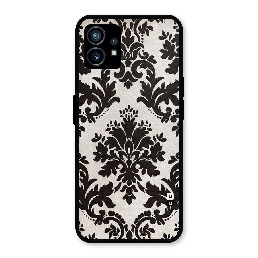 Black Beauty Metal Back Case for Nothing Phone 1